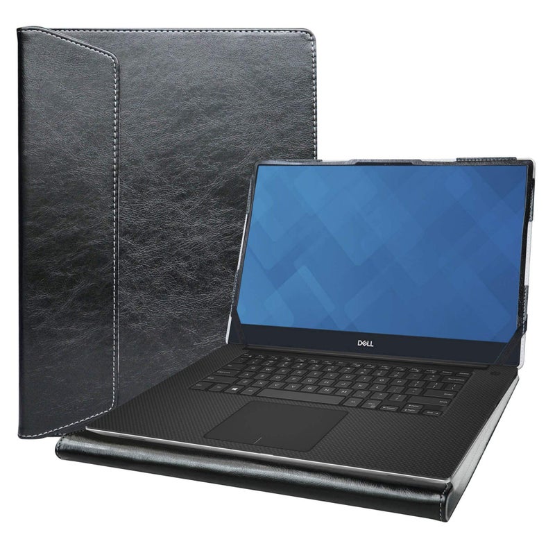 Alapmk Protective Case for Dell XPS 15 7590/ Inspiron 15 2-in-1 7500 7506 i7506-7958SLV-PUS/Inspiron 15 7500 7501/ Vostro 5501 5502/ Vostro 7500/ Precision 3560 15.6" Laptop,Black - Image 1
